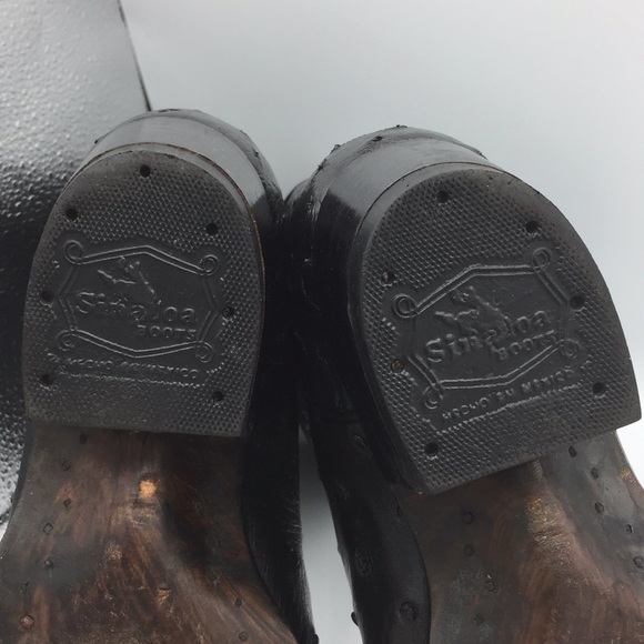 Ladies Full Ostrich Quill  W/ Hand Stitched Upper - Picture 10 of 14